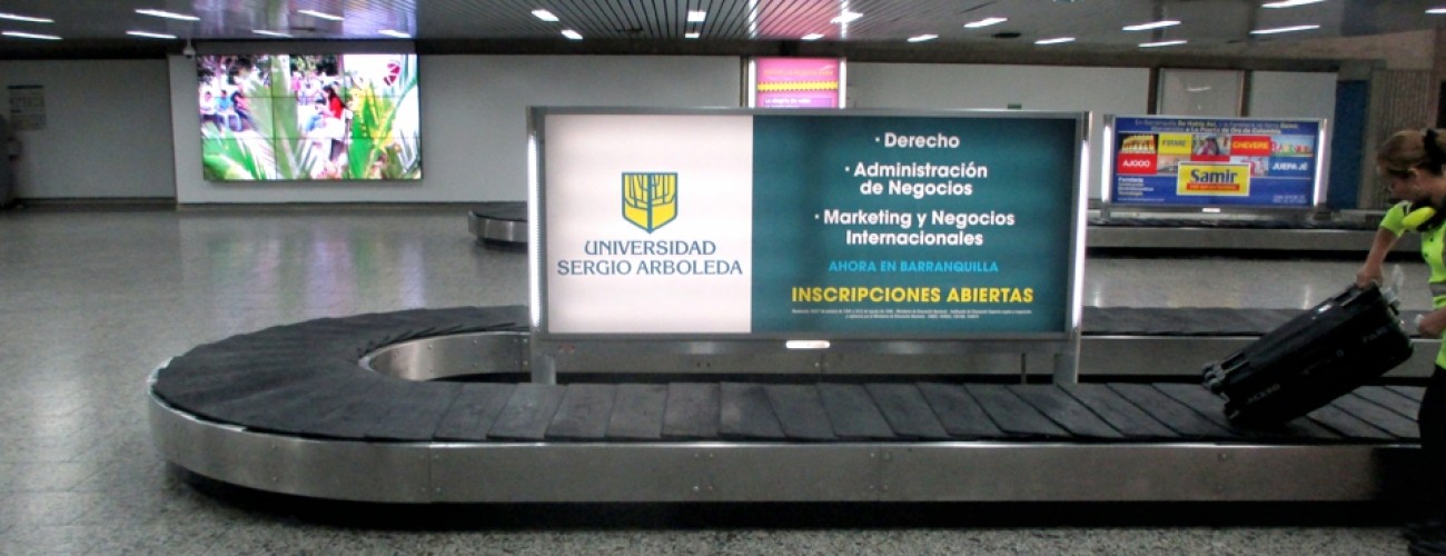 publicidad aeropuerto de barranquilla